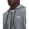 ua essential fleece fz hood