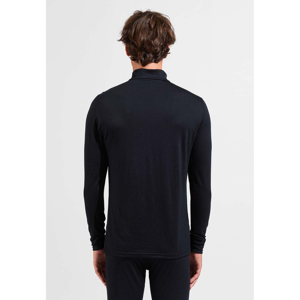 merino 200 base layer shirt turtle neck  half-zip