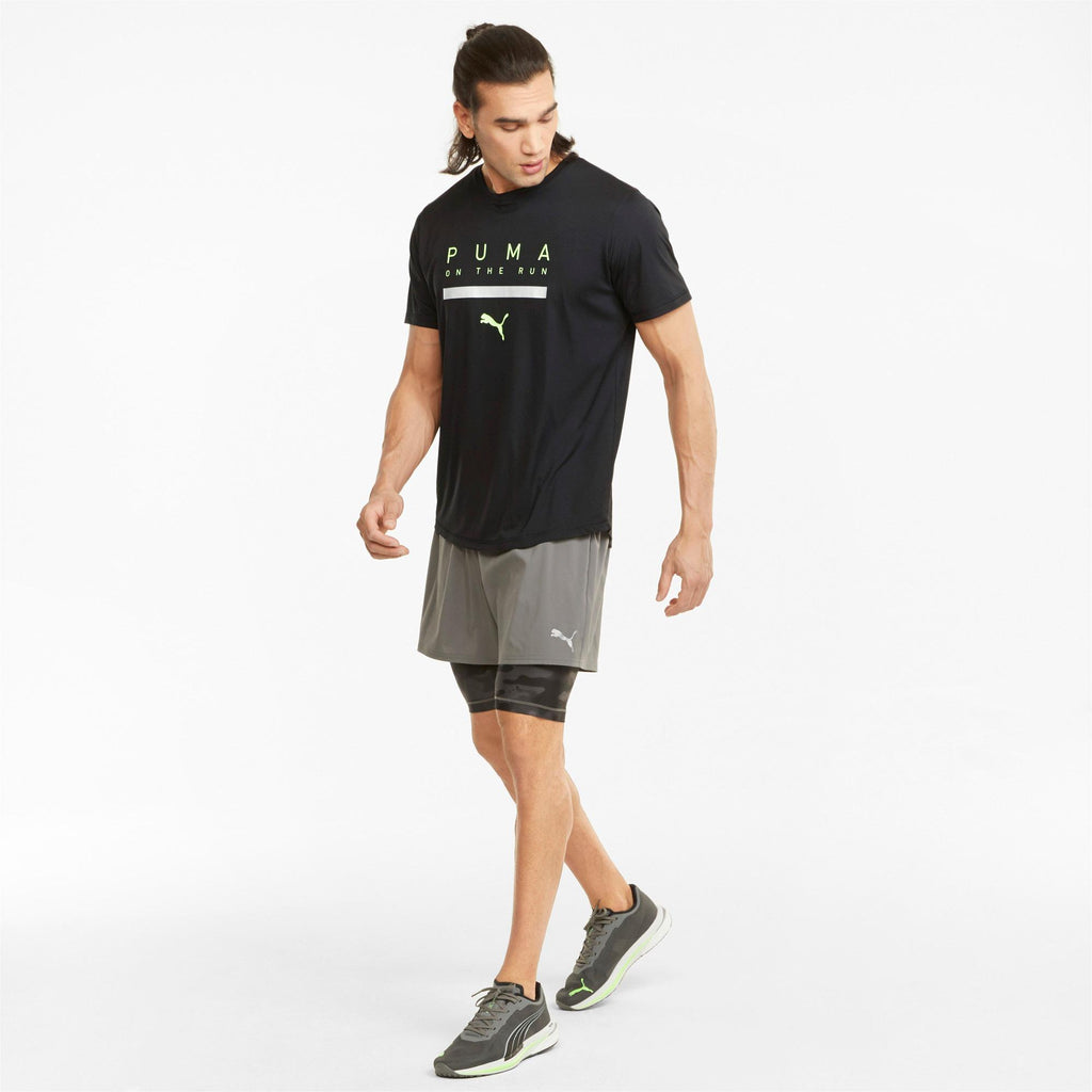 Run Logo SS Tee. Laufshirt