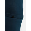 performance wool base layer shirt met facemask