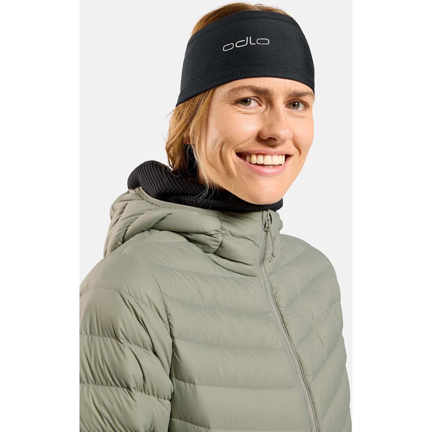headband polyknit warm reflective