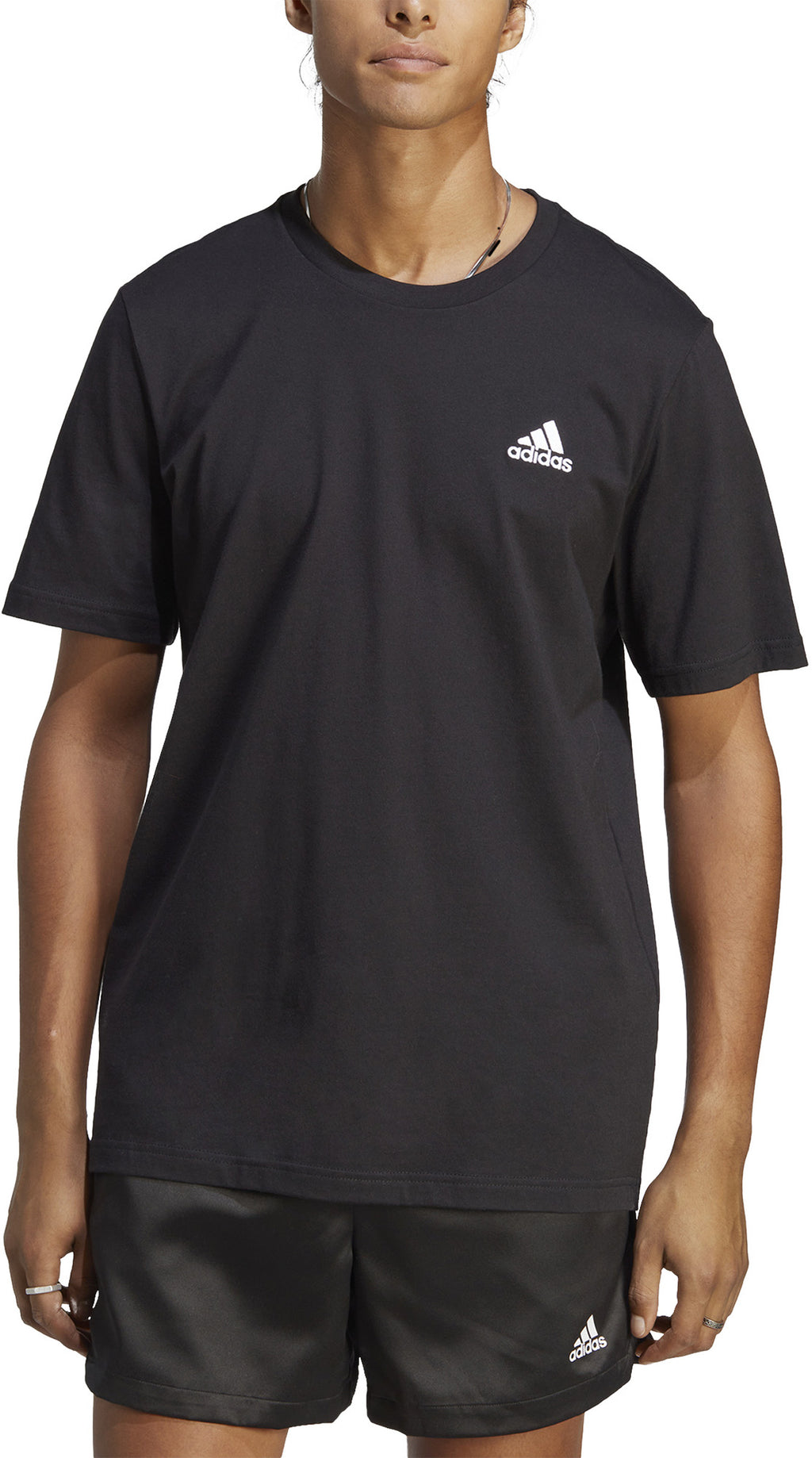Essentials Single Jersey Geborduurd S Logo shirt