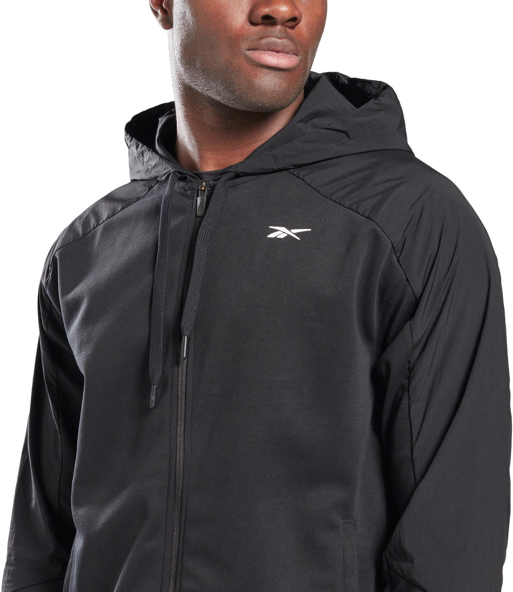Ts Knit-woven Fz Hoodie