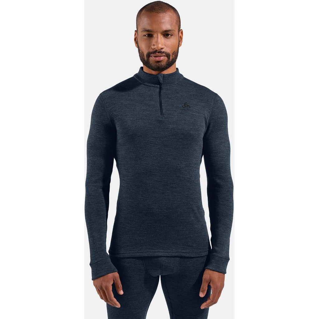 merino 260 base layer shirt turtle neck  half-zip
