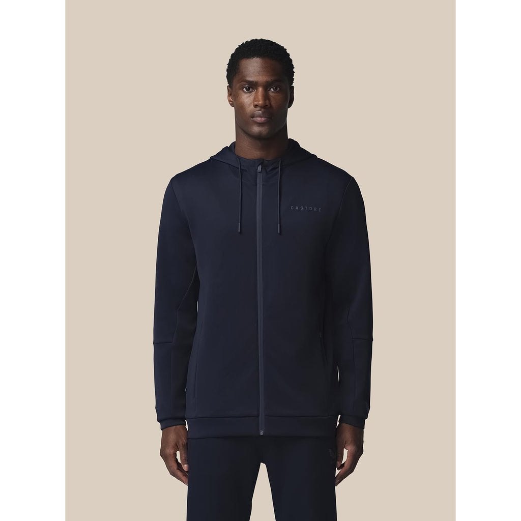 Flex Hoodie met Rits en Capuchon sportcasual