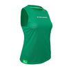women sleeveless jacquard top