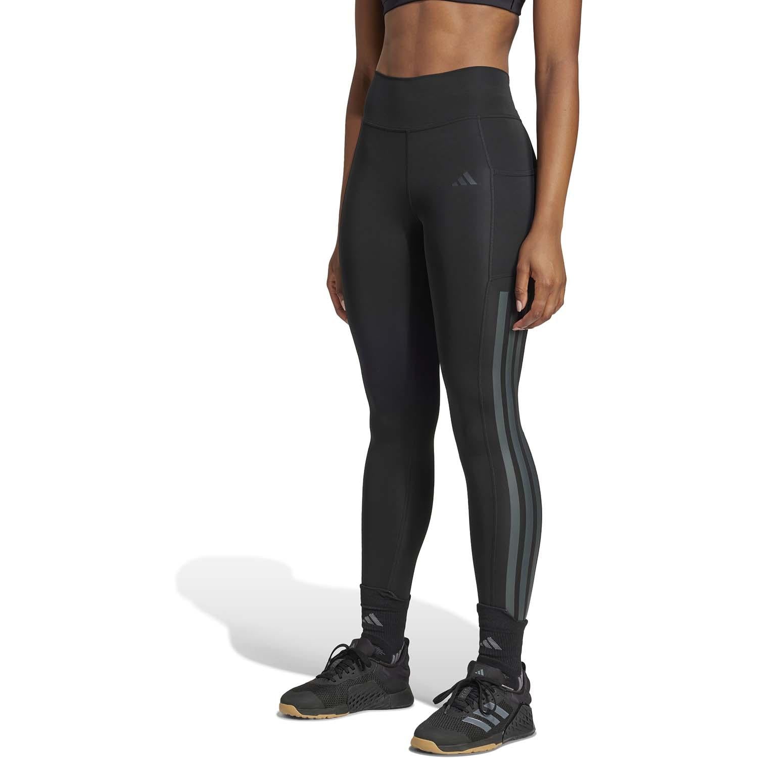 Optime 3-Stripes Lange Legging