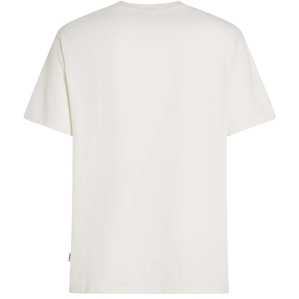 Melange Front Print T-shirt strand