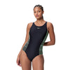 PLACEMENT MEDALIST 1PC BLK/LTGRN