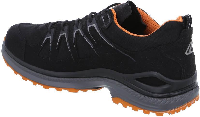 lowa innox evo gtx lo asphalt/blue
