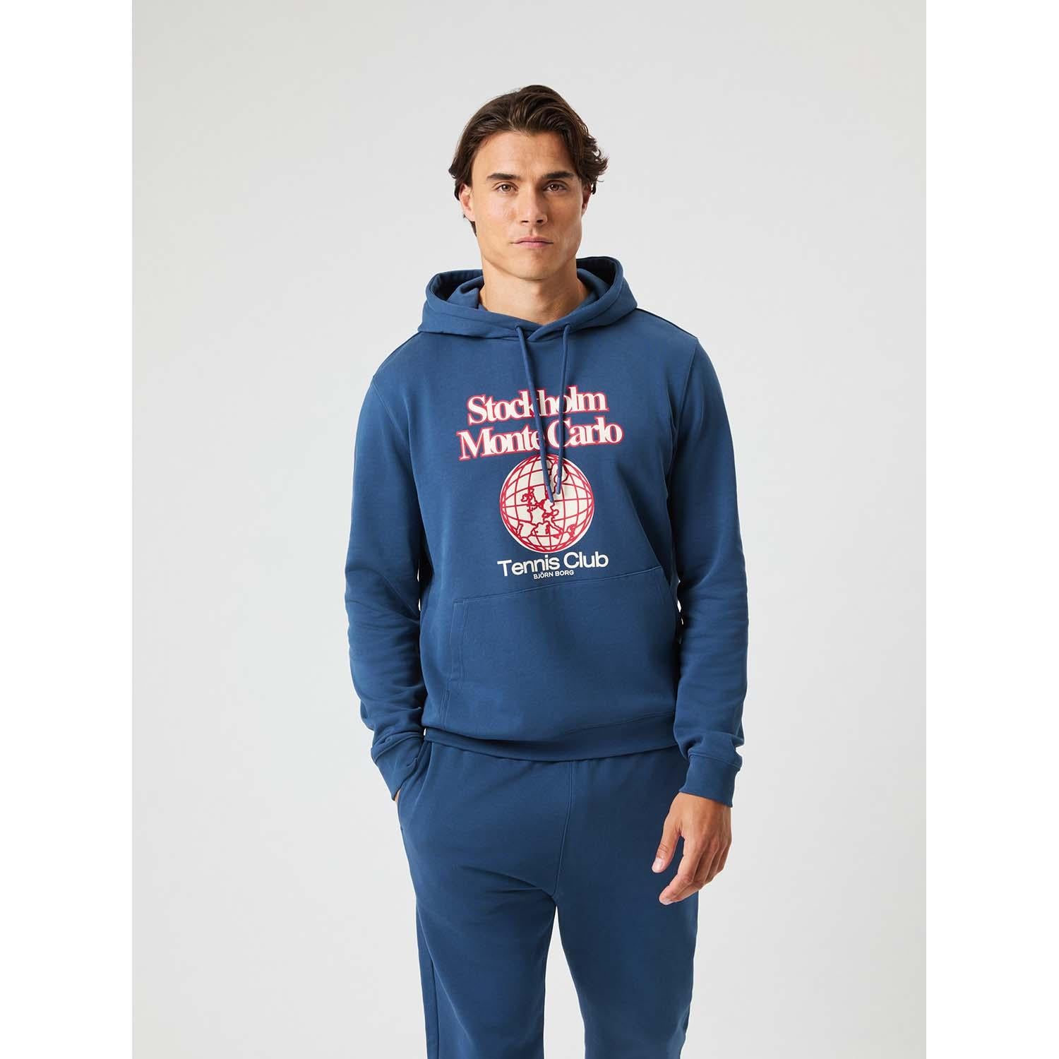 classic print hoodie