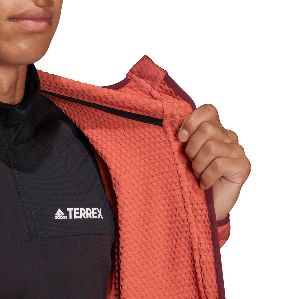 Terrex Tech Fleece Lite Hiking capuchonjack