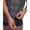 legend down vest-gry