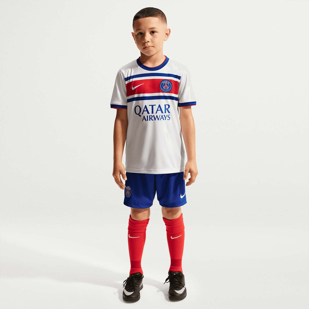 Paris Saint-Germain Home Big Kids' Dri-FIT Voetbal Pre-Match Top