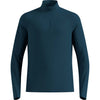 essential ceramiwarm mid layer 1/2 zip shirt