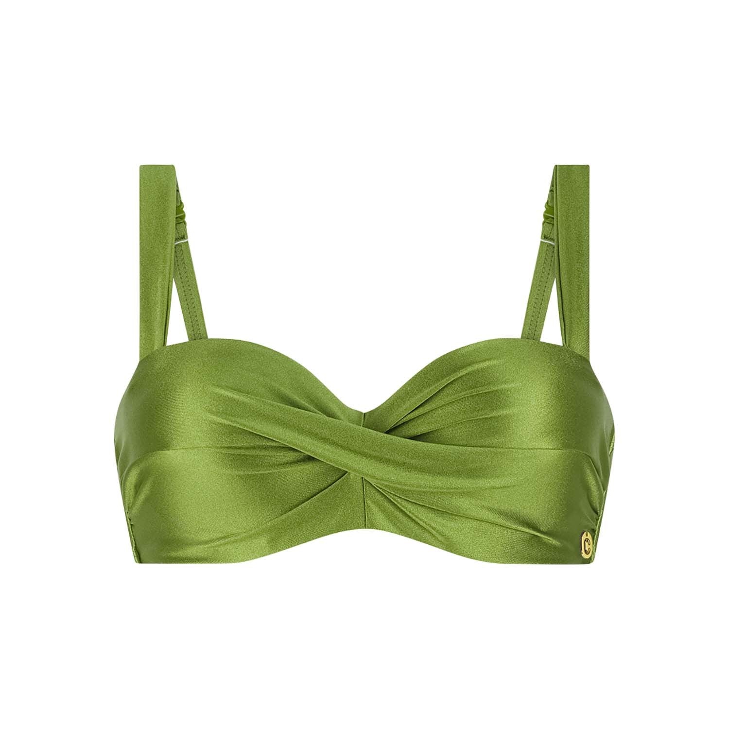 bikini top twisted padded wired