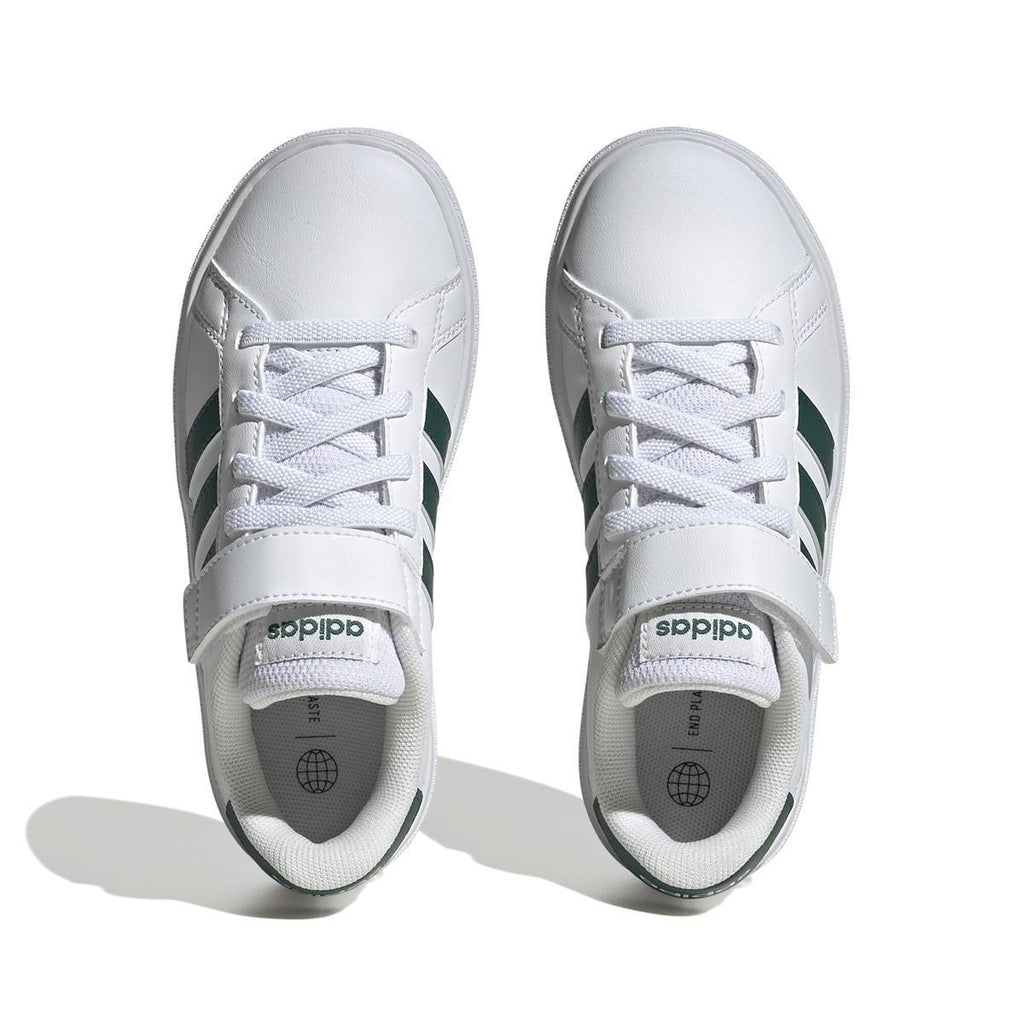 Grand Court Court sneakers met veters & klittenband