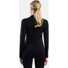 performance warm blackcomb base layer shirt half-zip