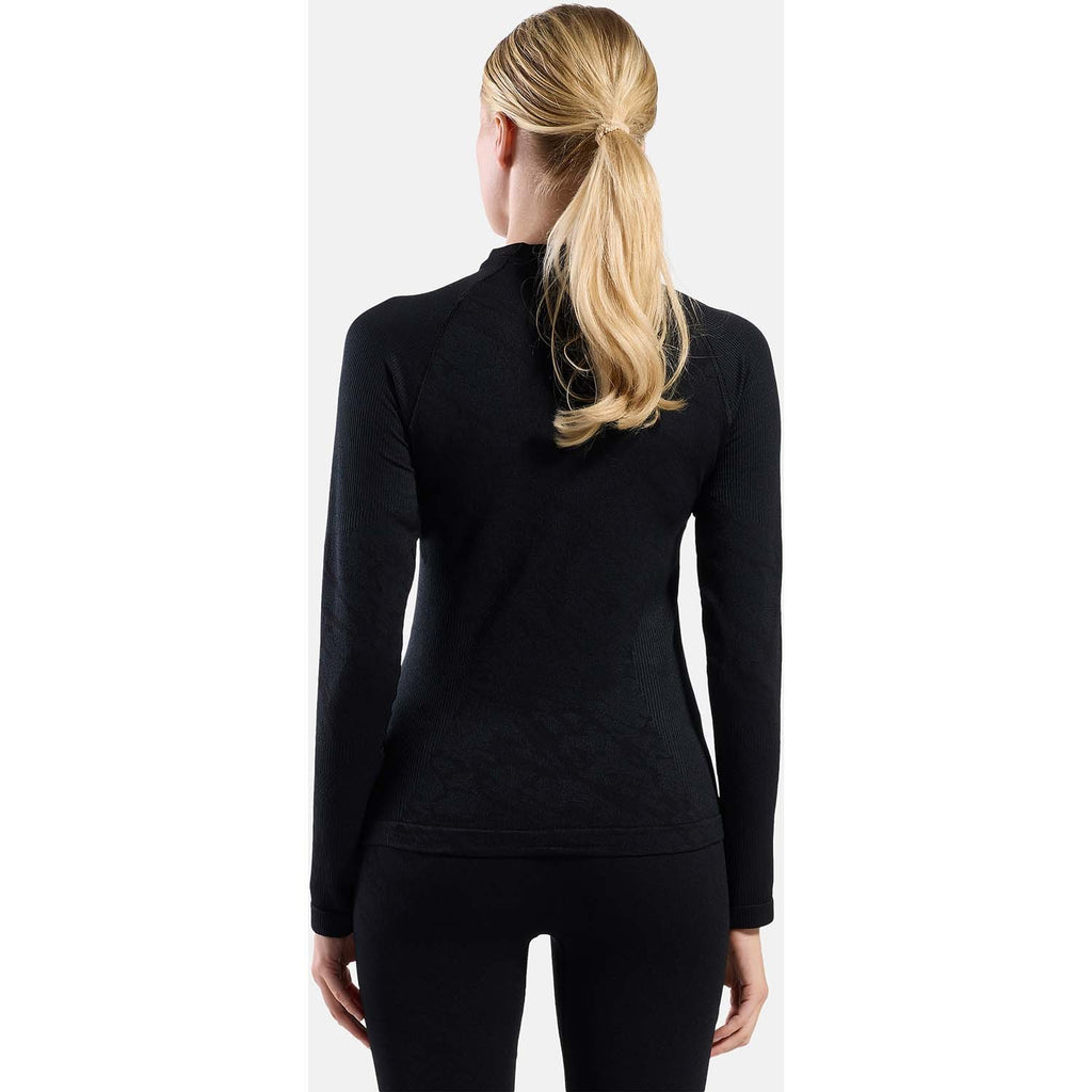 performance warm blackcomb base layer shirt half-zip