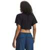 Cropped Script  Shirt  T-shirt