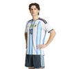 Argentina 26 Home Messi Voetbalshirt Authentiek Replica