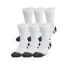 Unisex Performance Tech 6pk Crew Sokken