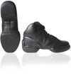 Dance sneaker, leather, split sole, high top
