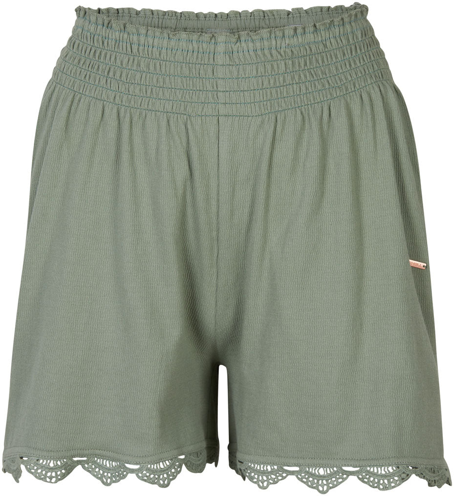 Smocked short