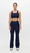 Ribbed R Flare High Waist  Tight