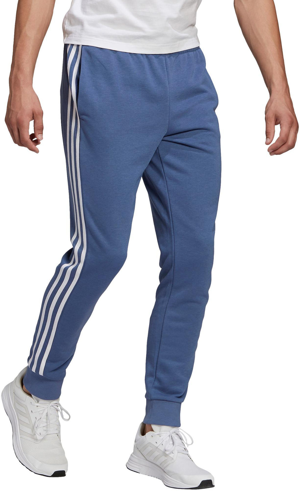 Essentials French Terry Tapered Cuff 3-Stripes Broek