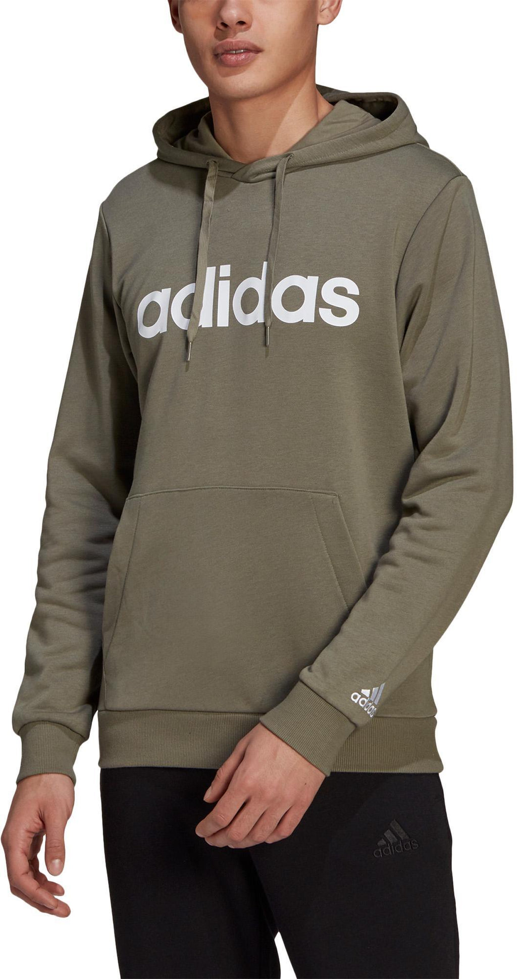 Essentials French Terry Linear Logo Hoodie