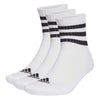3-Stripes Cushioned Sportswear Mid-Cut 3-pack sokken