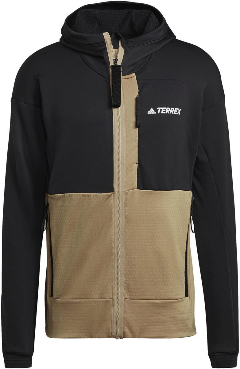 Terrex Tech Flooce Hooded Hiking Fleece Jack