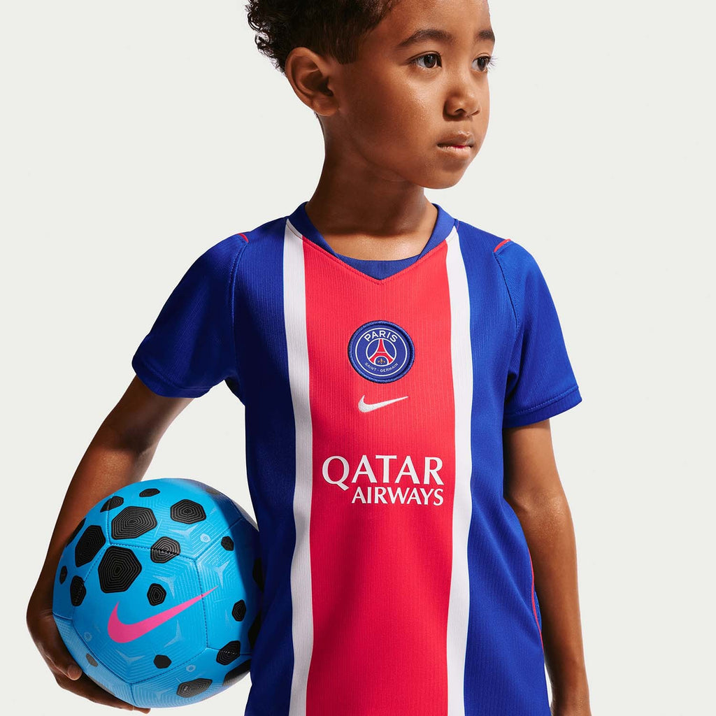 Paris Saint-Germain 2026 Stadium Thuis driedelig replicavoetbaltenue voor kleuters