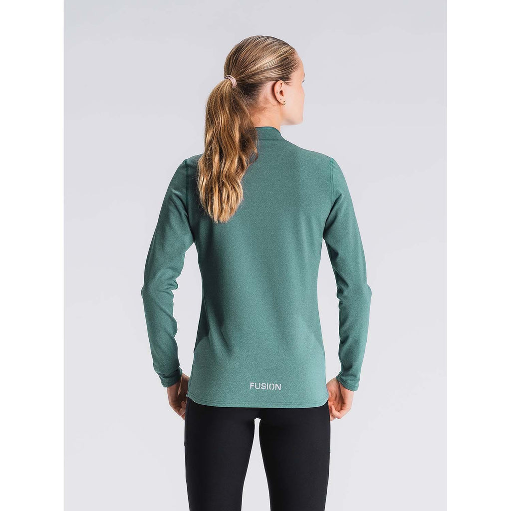 womens c3 zip neck