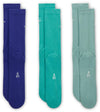 ED Cush Poly Crew 3P BB-Socke 3er Pack