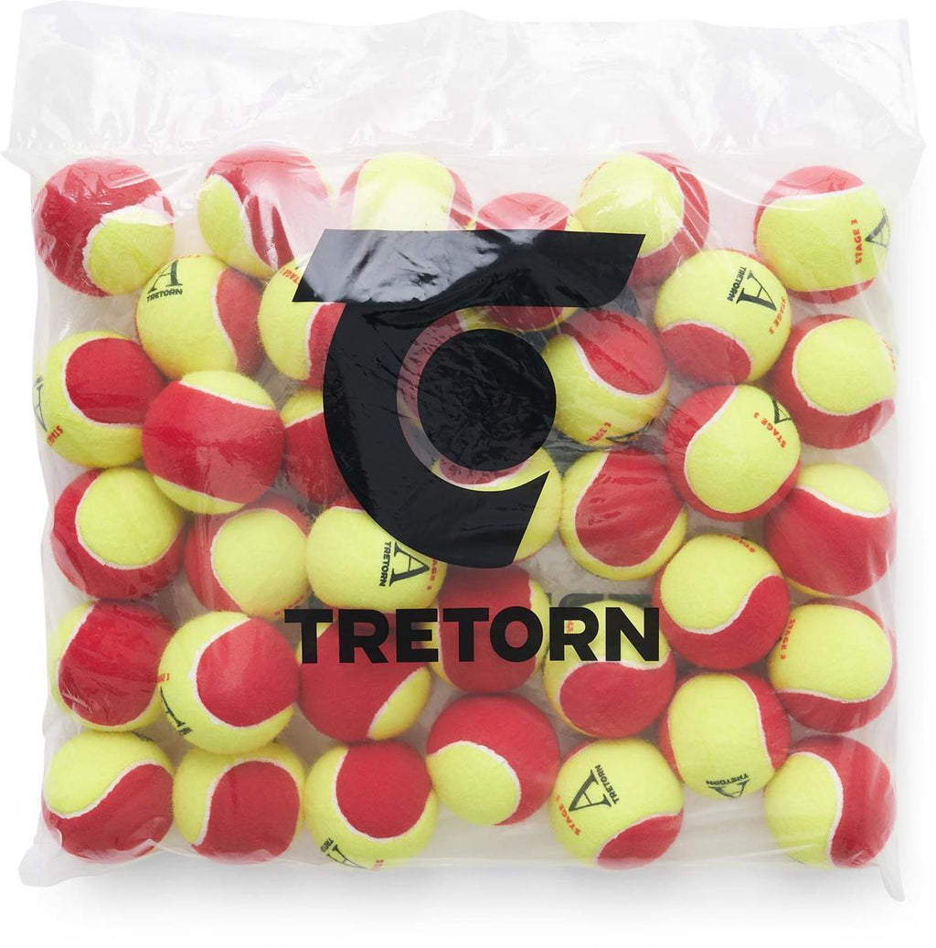 Academy Stage 3 Red Felt 36 Ball Bag Tennisbal