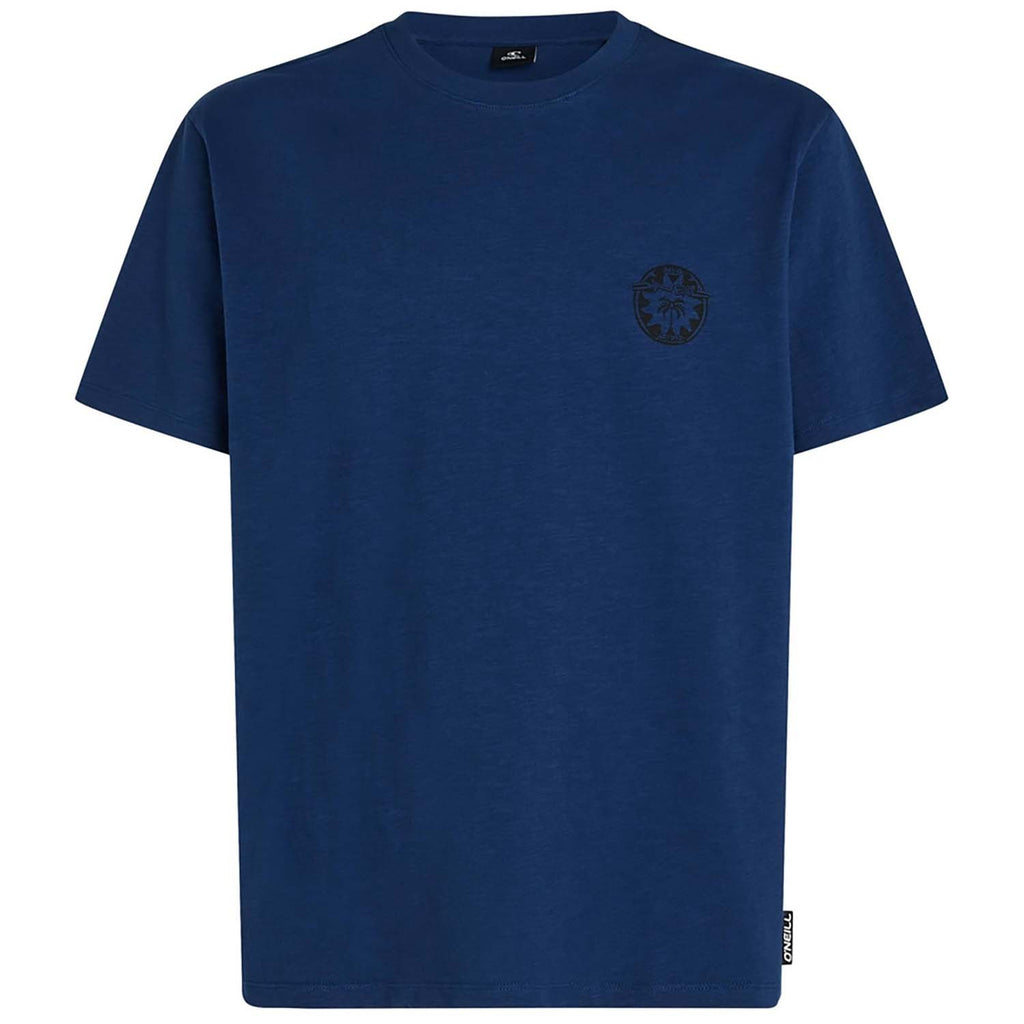 Slub Back Print T-shirt strand