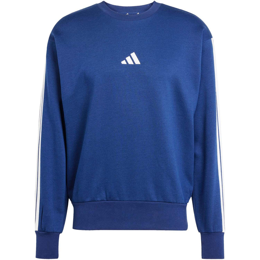 Essentials 3-Stripes Fleece Sweatshirt