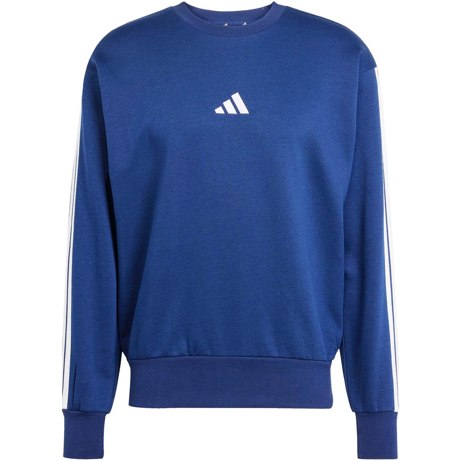 Essentials 3-Stripes Fleece Sweatshirt