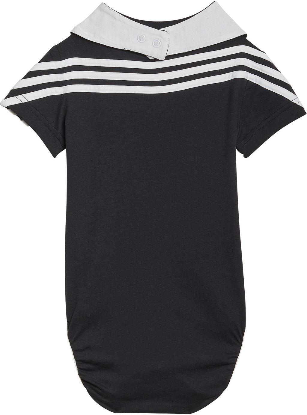 3-Stripes baby romper met slab