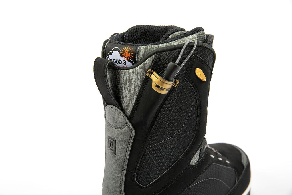 Nitro Boots Wmns Monarch Tls Bk/wh/gr