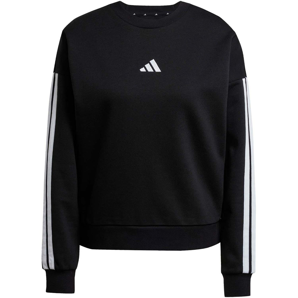 Essentials 3-Stripes Fleece Sweatshirt