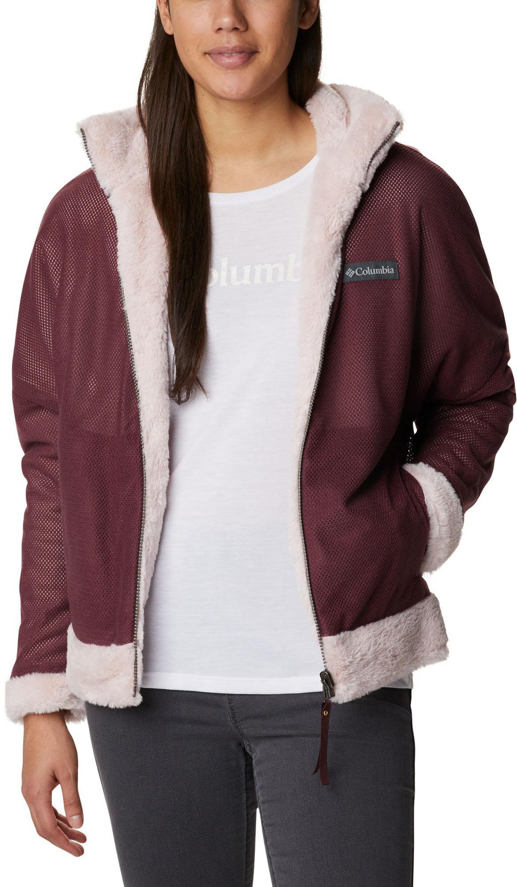 bundle up full zip fleece