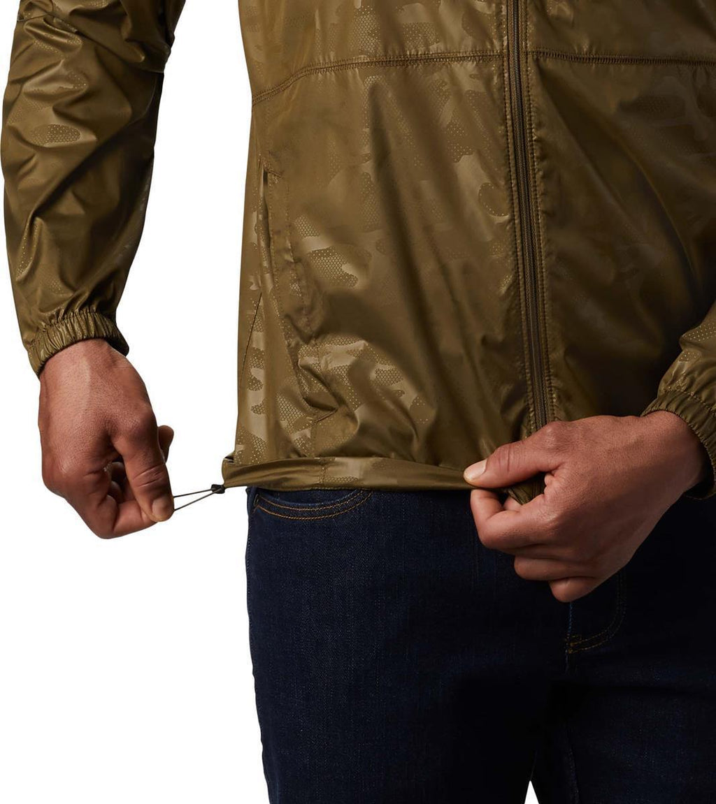 flash forward windbreaker print