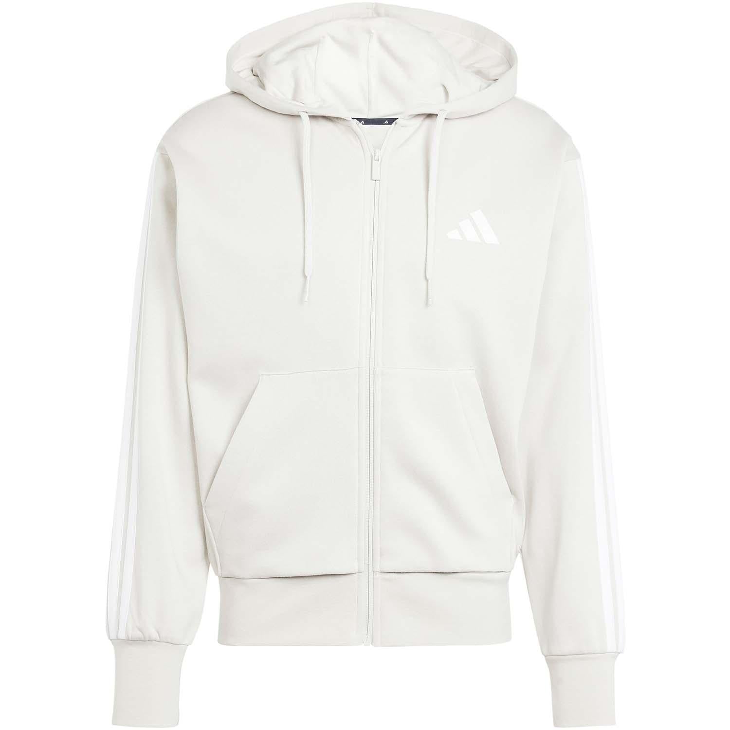 Essentials 3-Stripes Fleece Hoodie