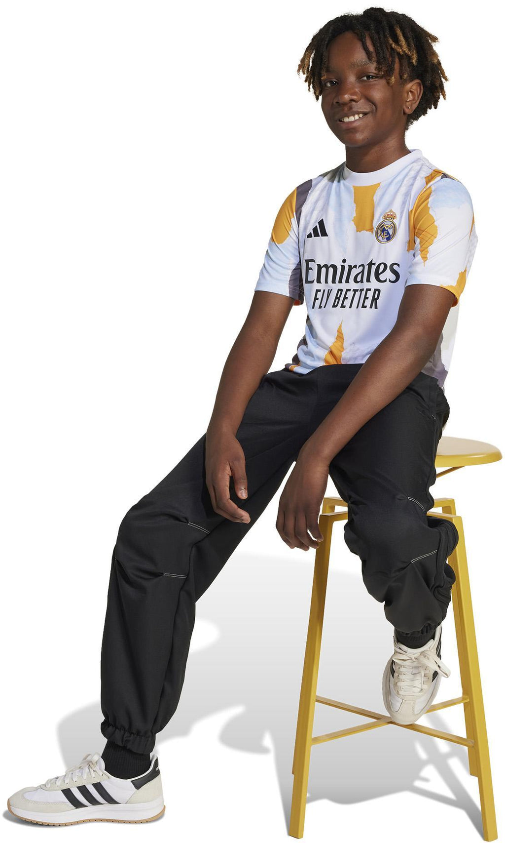 Real Madrid 24/25 Pre-Match Voetbalshirt Kids