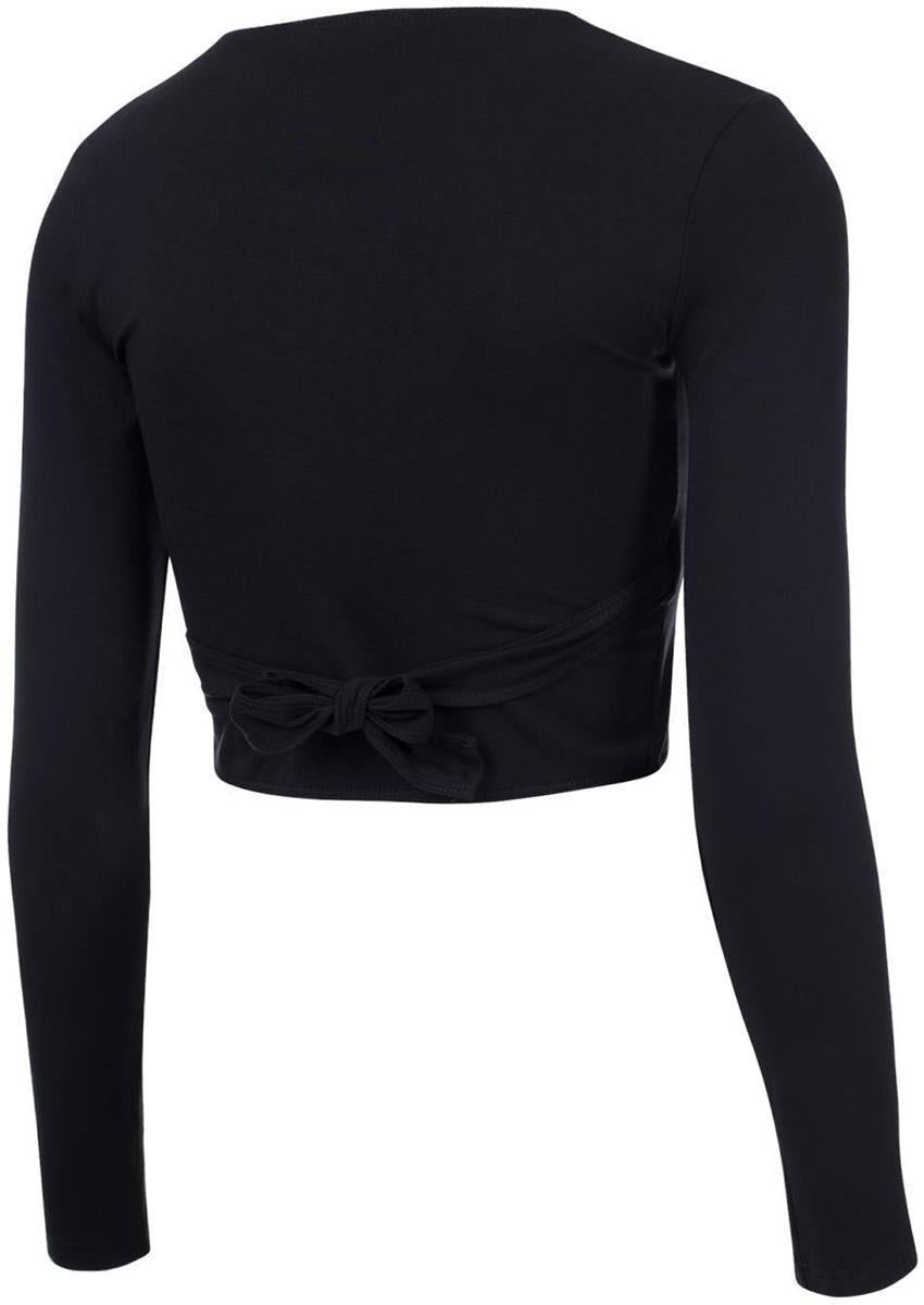 Cross-over, long sleeves, cotton