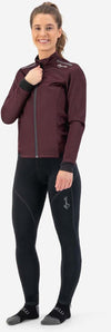 ds winterjack pesara bordeaux/grijs