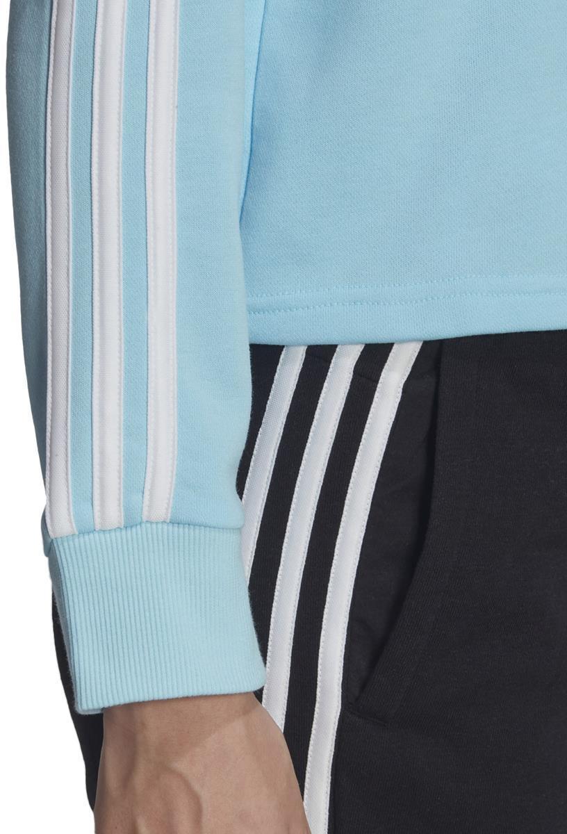 Essentials 3-Stripes Cropped Hoodie